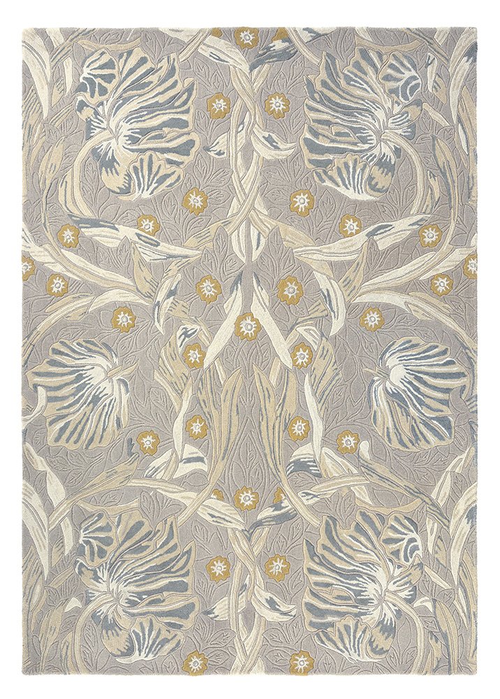 Pure Pimpernel Rugs 028701 Linen by Morris & Co