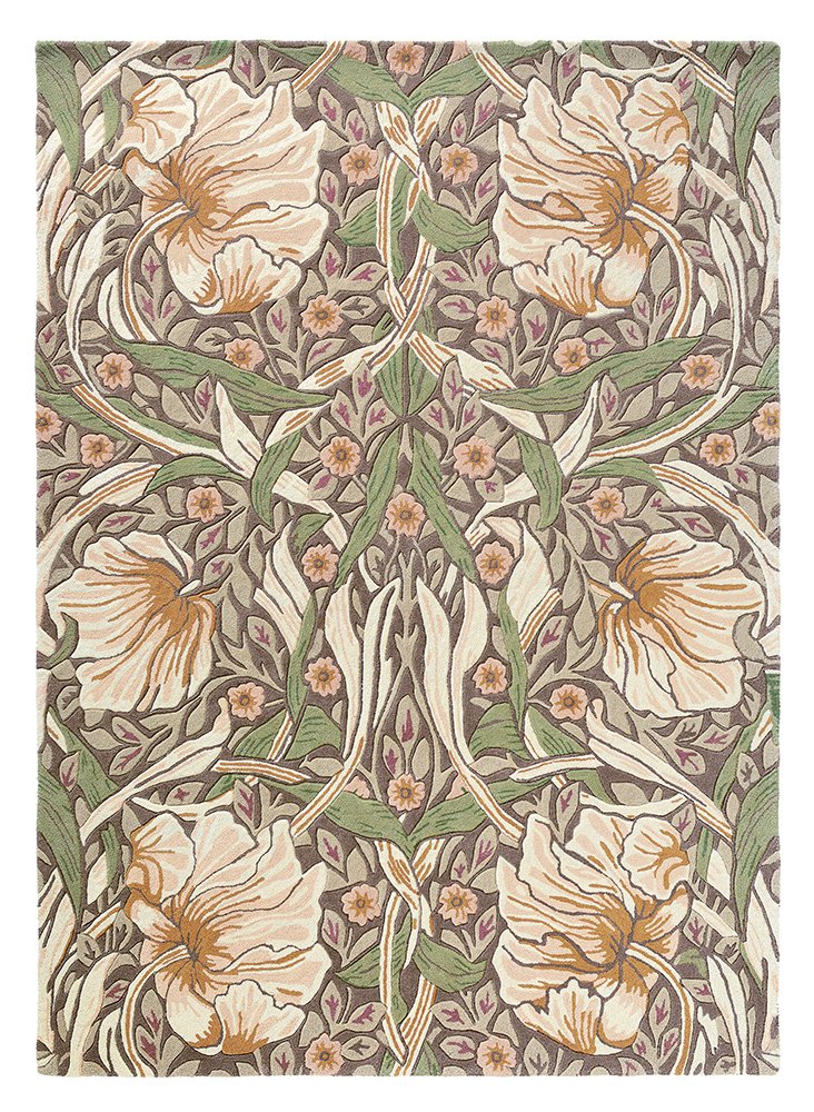 Pimpernel Rugs 028805 Aubergine by William Morris