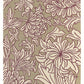 Morris & Co Chrysanthemum Wine Linen 27005