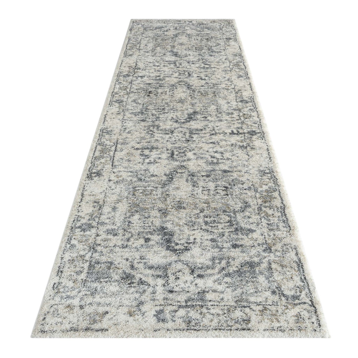 Anastasia 760 Grey Hallway Runner