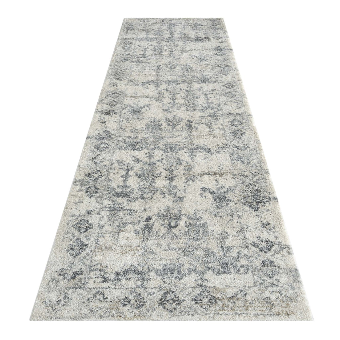 Anastasia 762 Grey Hallway Runner