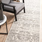 Chrome Addison Silver Runner Rug