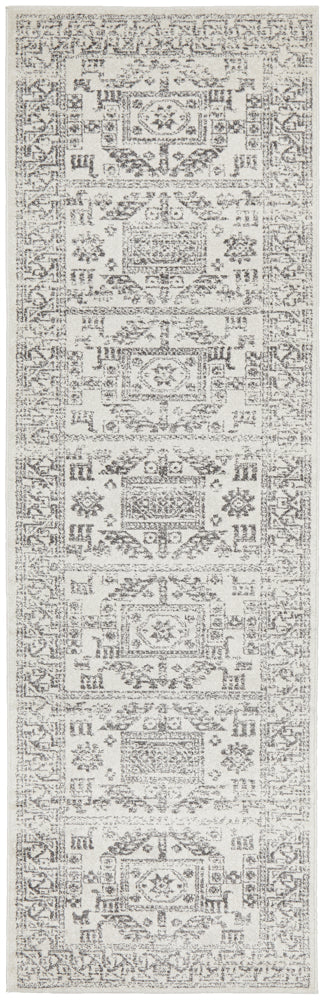 Chrome Addison Silver Rug