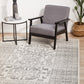 Chrome Addison Silver Rug