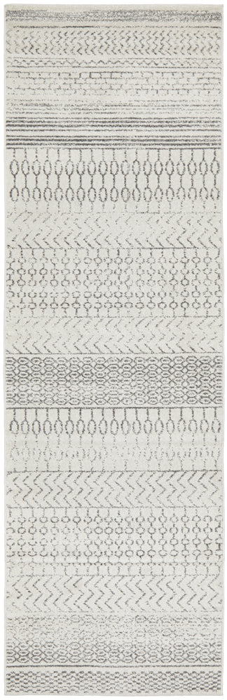 Chrome Harper Silver Rug