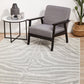 Chrome Savannah Silver Rug