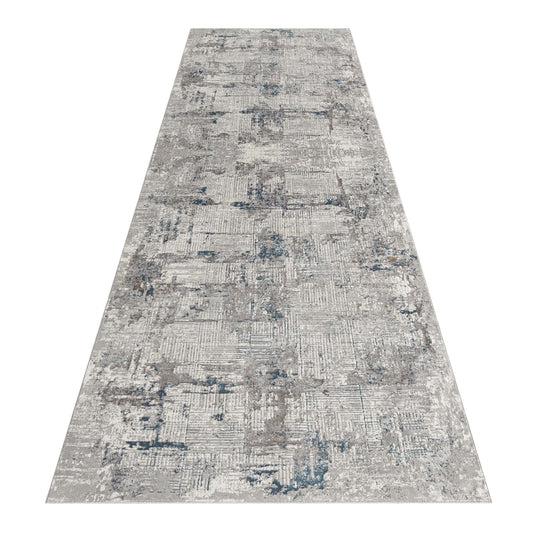 Attract 627 Lt Grey Hallway Runner