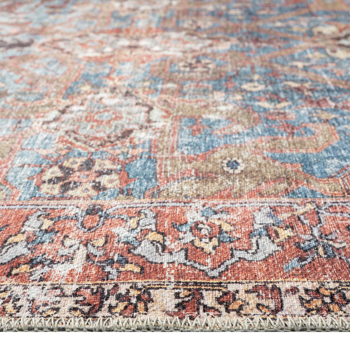 Persian Vintage Rug 677 Multi Hallway Runner