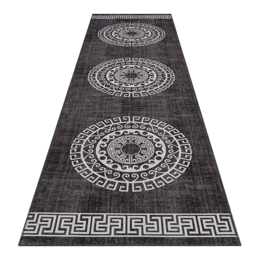 Vintage Rug 327 Dk Grey Hallway Runner