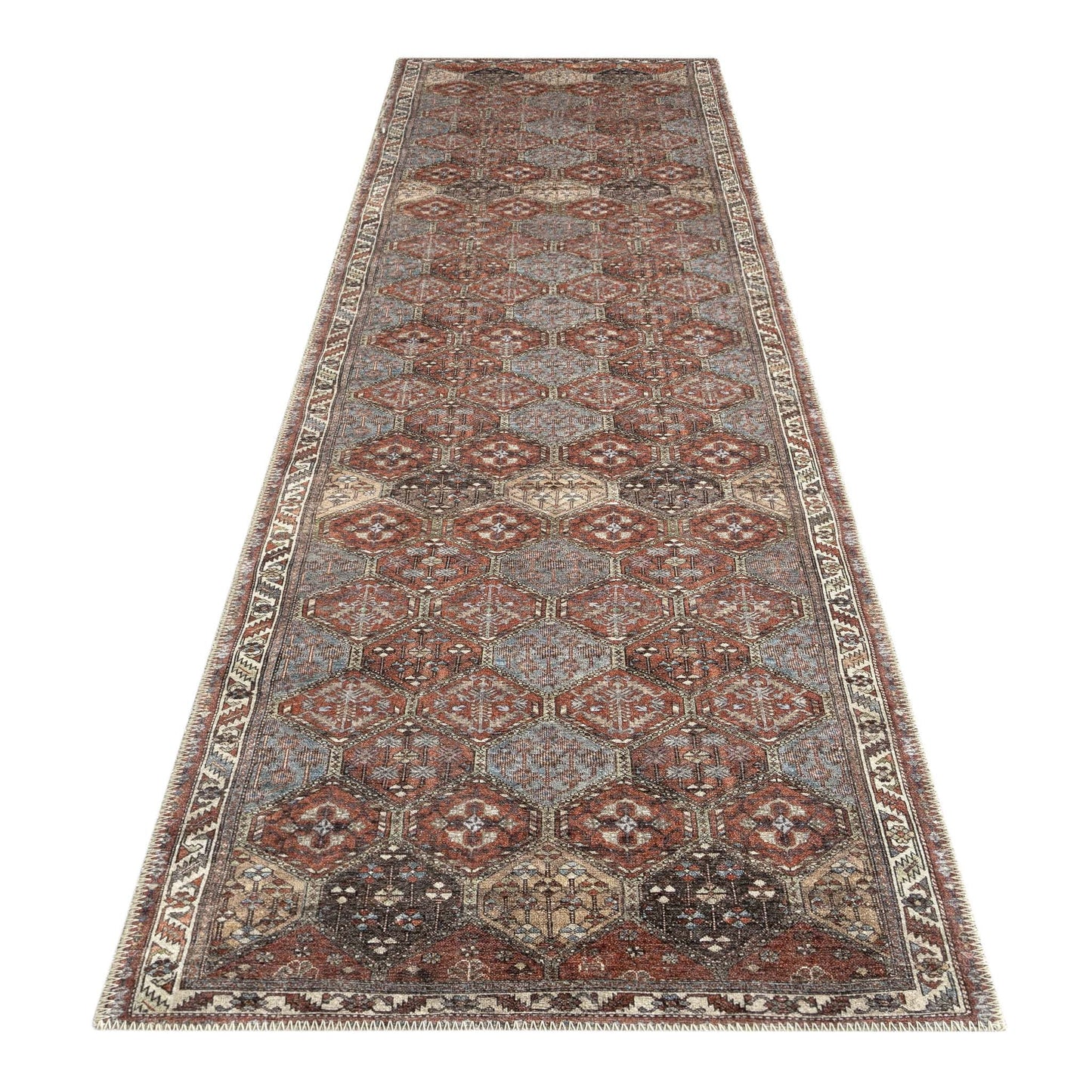 Vintage Rug 685 Multi Hallway Runner