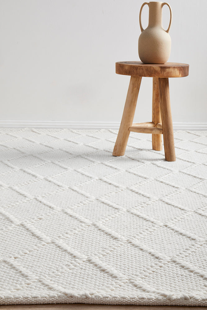 Huxley White Rug