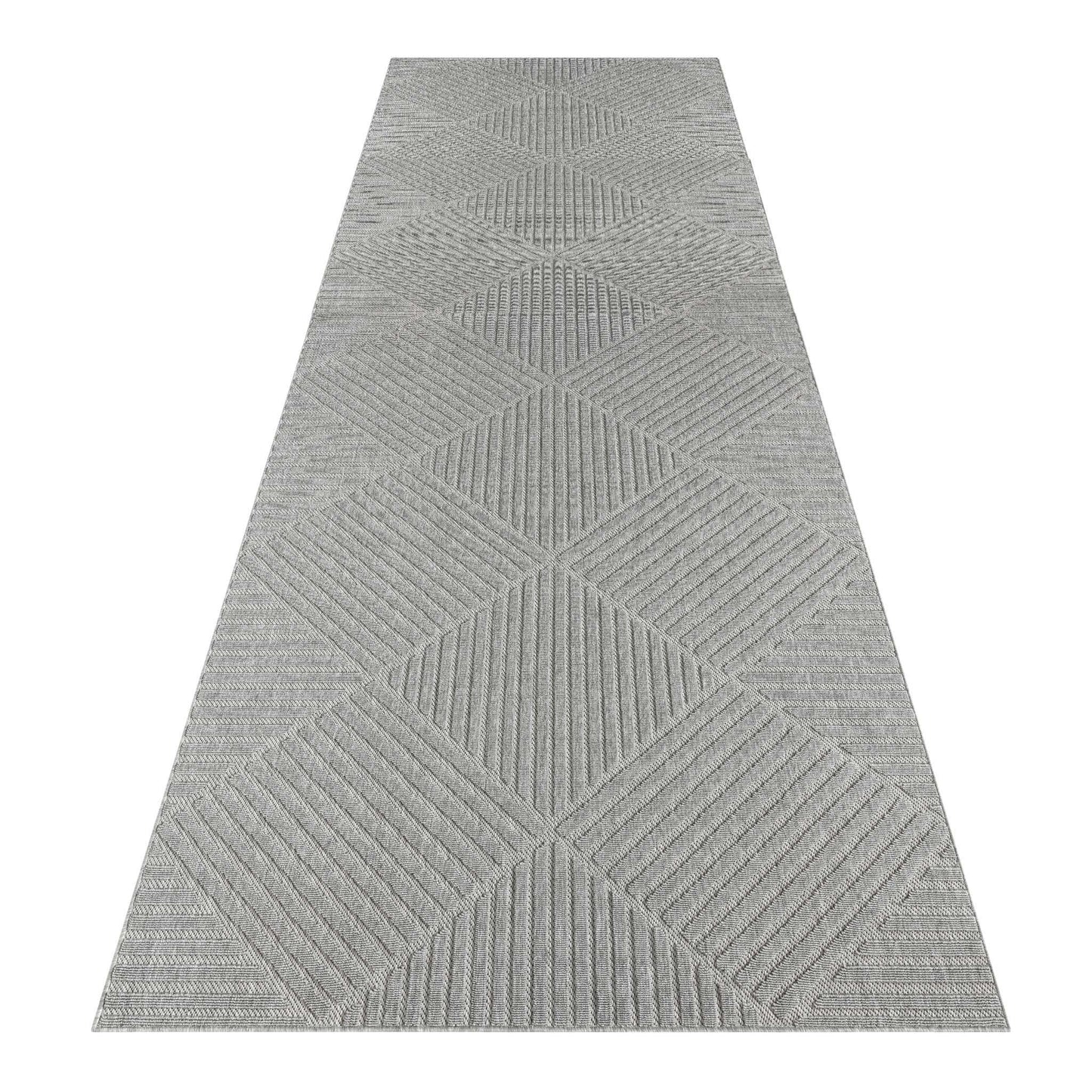 La Habana 350 Lt Grey Hallway Runner