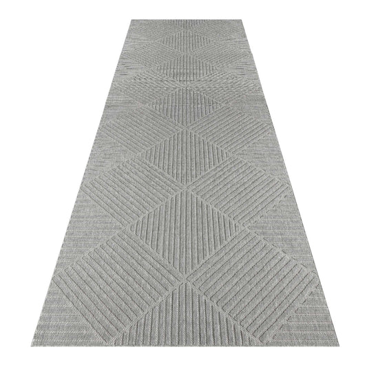 La Habana 350 Lt Grey Hallway Runner