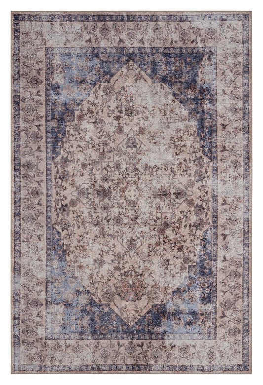 Hida Vintage Rug 142 Navy