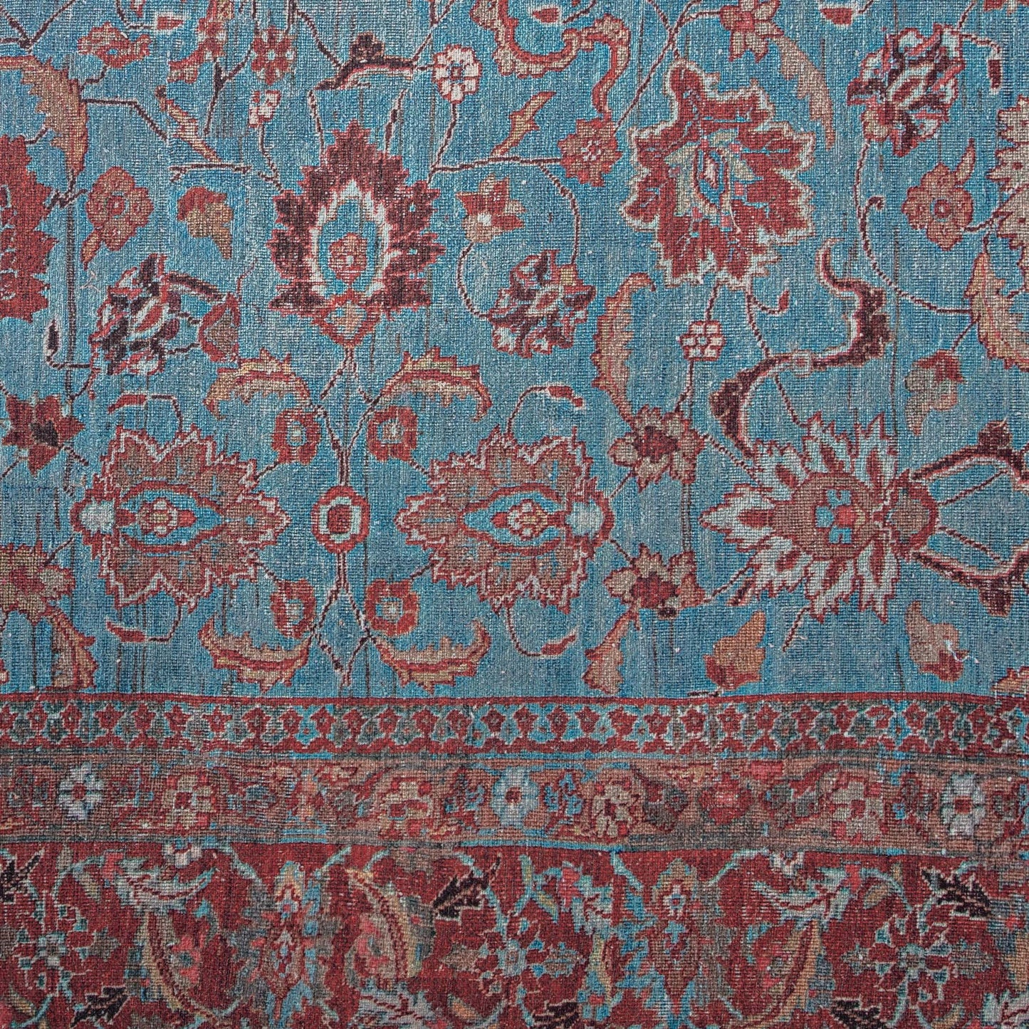 Hida Vintage Rug 170 Blue Hallway Runner