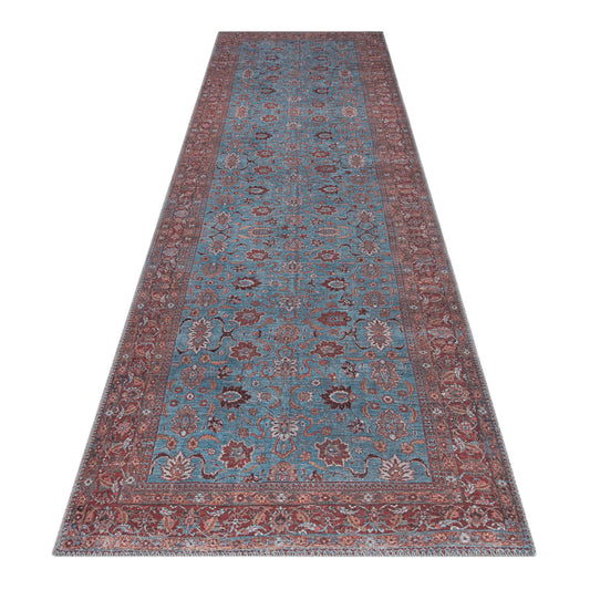 Hida Vintage Rug 170 Blue Hallway Runner