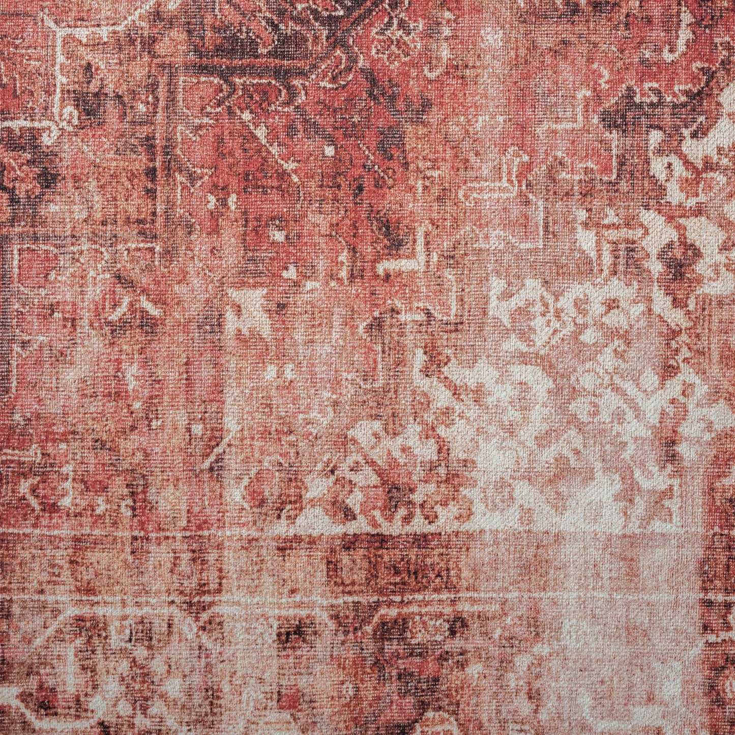 Hida Vintage Rug 245 Rust Hallway Runner