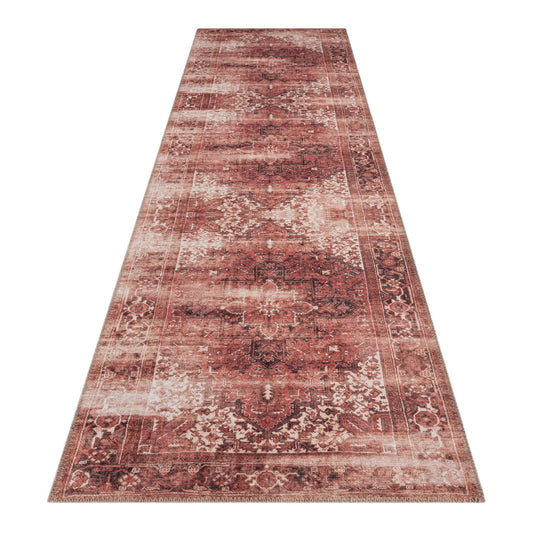 Hida Vintage Rug 245 Rust Hallway Runner