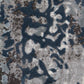 Kendra Casper Distressed Modern Rug Blue Grey White