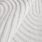 Lotus Abbey White Runner Rug