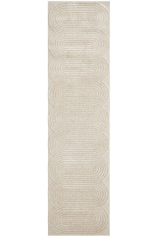 Lotus Carl Beige Runner Rug