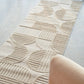 Lotus Leo Beige Runner Rug