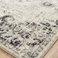 Museum Transitional Charcoal Runner Rug