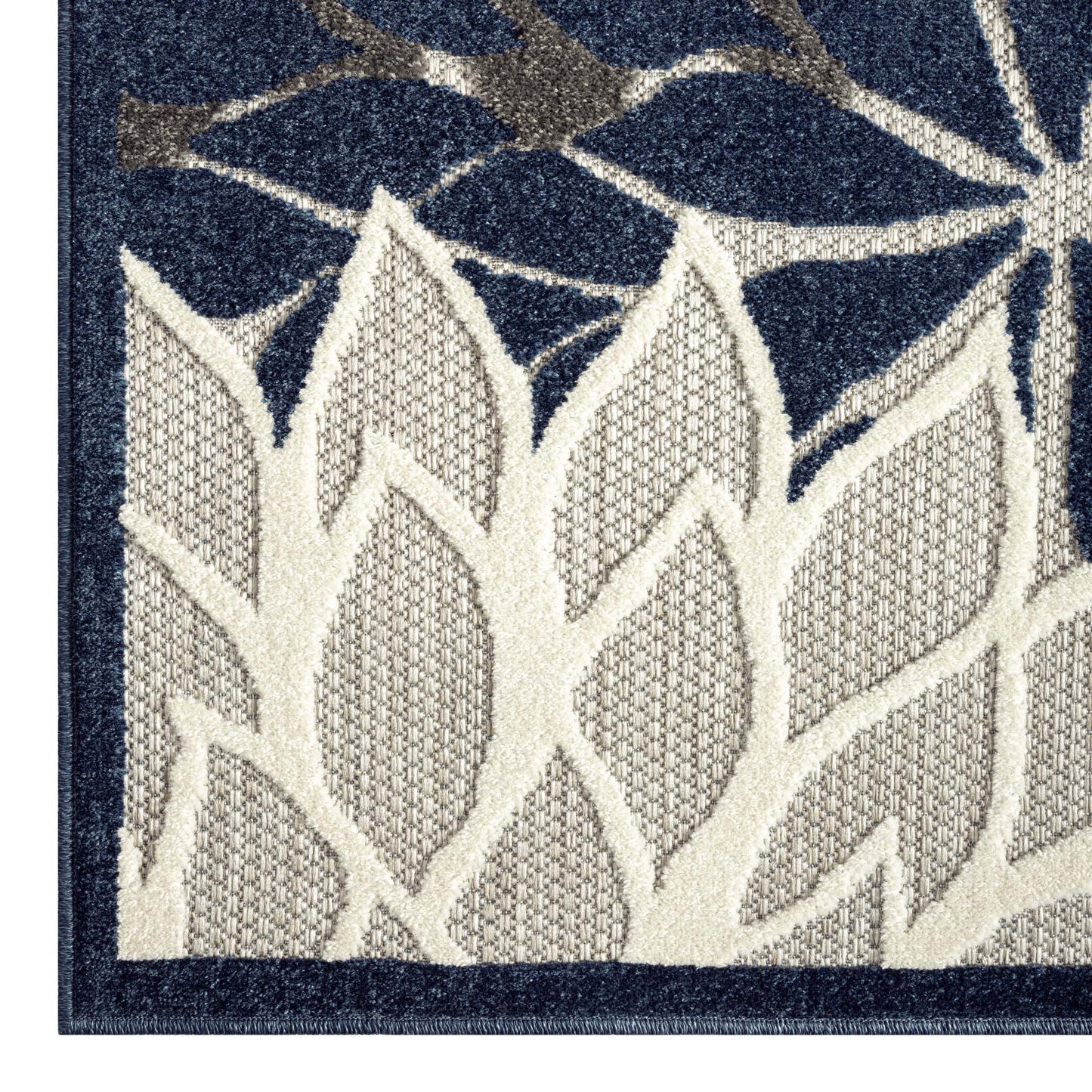 Niue Rug 1210 Blue Hallway Runner