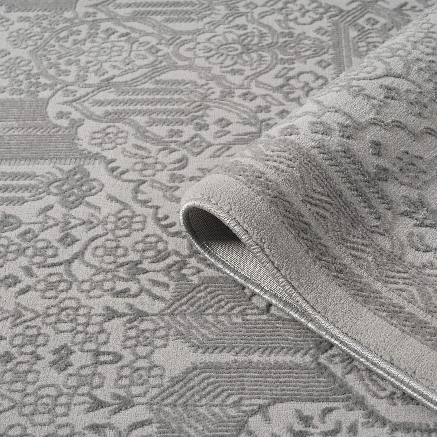 Power-loomed- Soft cotton Base 775 Granite Runner