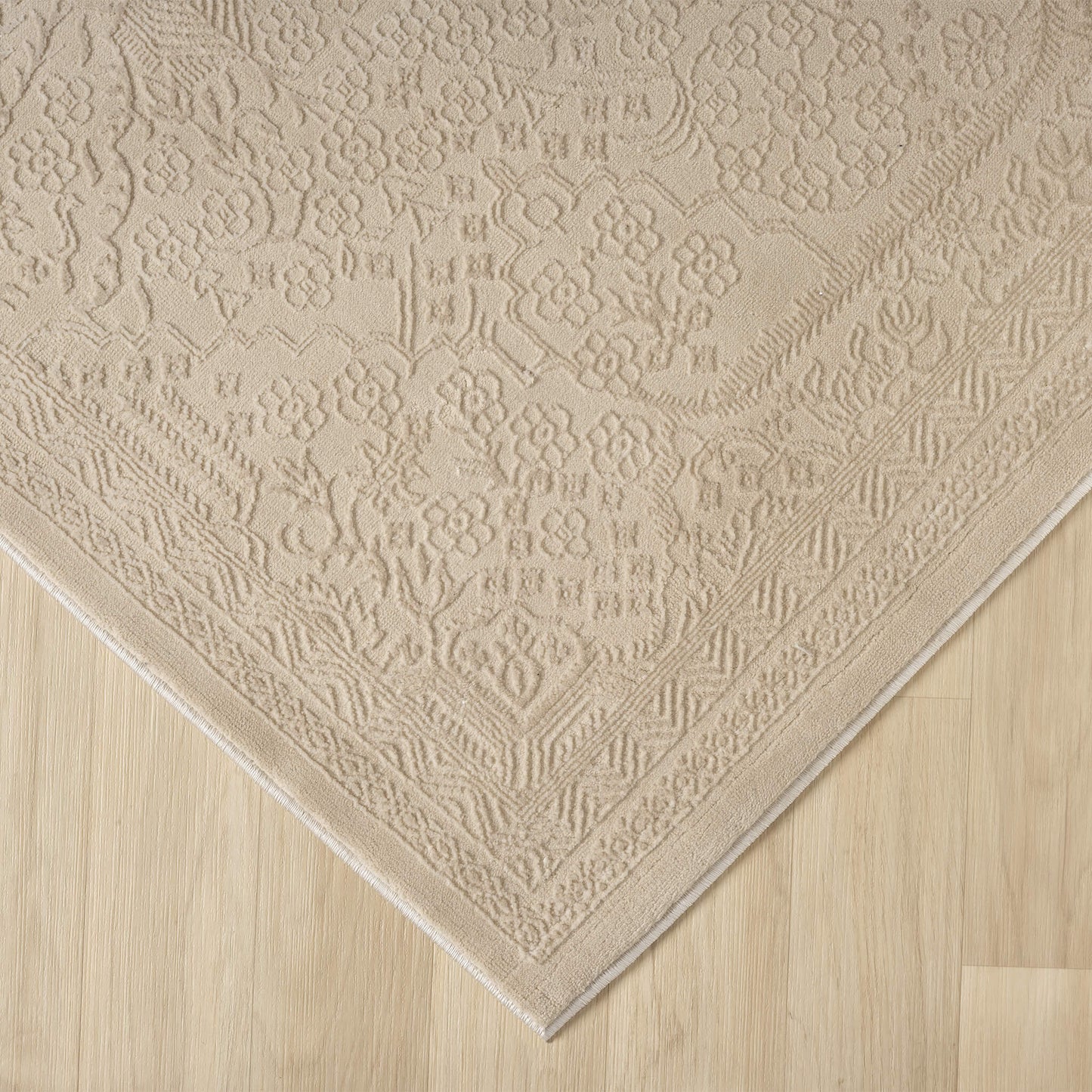 Power-loomed- Soft cotton Base 775 Natural Runner