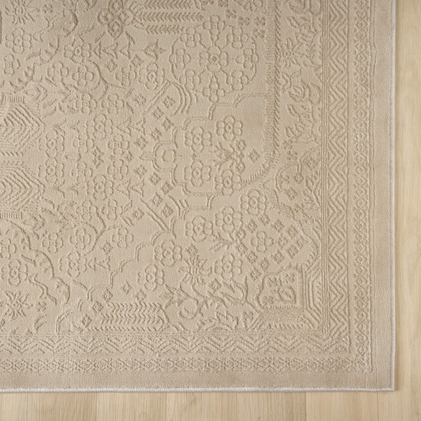 Power-loomed- Soft cotton Base 775 Natural Runner