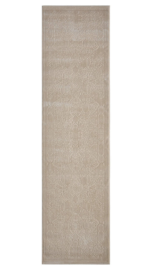 Power-loomed- Soft cotton Base 775 Natural Runner