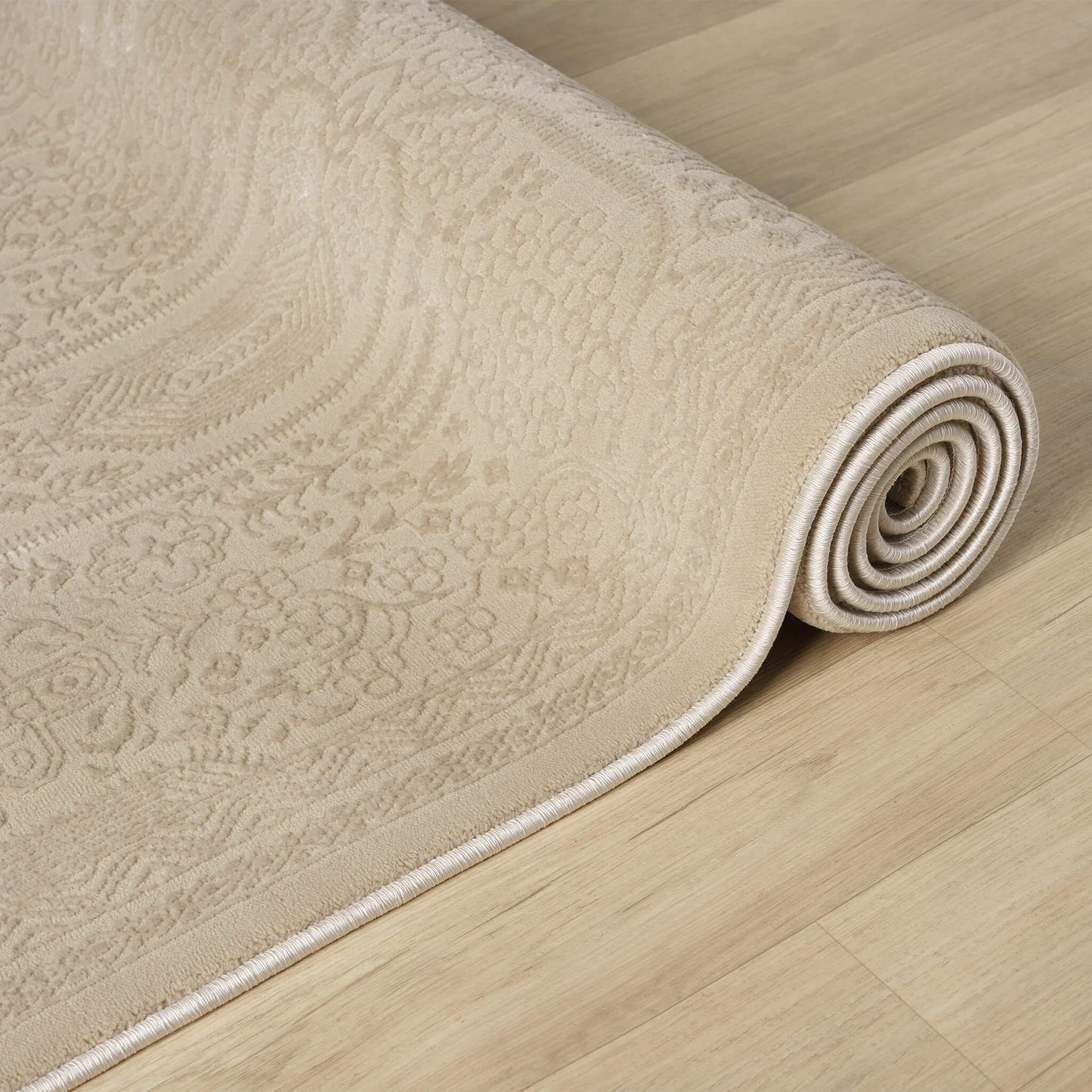 Power-loomed- Soft cotton Base 775 Natural Runner