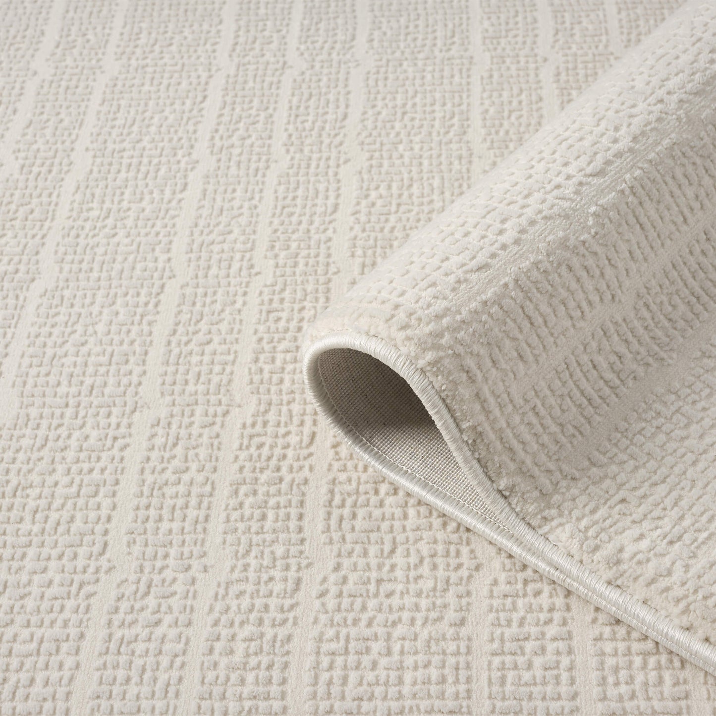 Power-loomed- Soft cotton Base 776 Pearl Runner