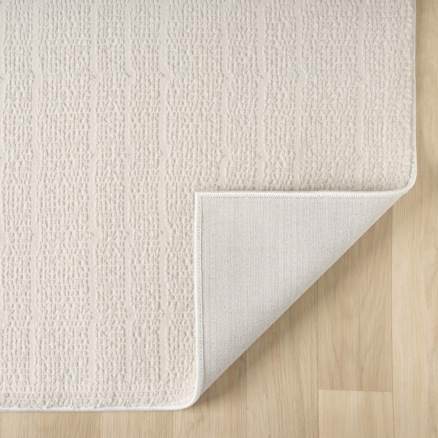 Power-loomed- Soft cotton Base 776 Pearl Runner