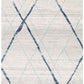 Oasis Noah White Blue Contemporary Rug