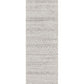 Oasis Nadia Grey Rustic Tribal Runner Rug