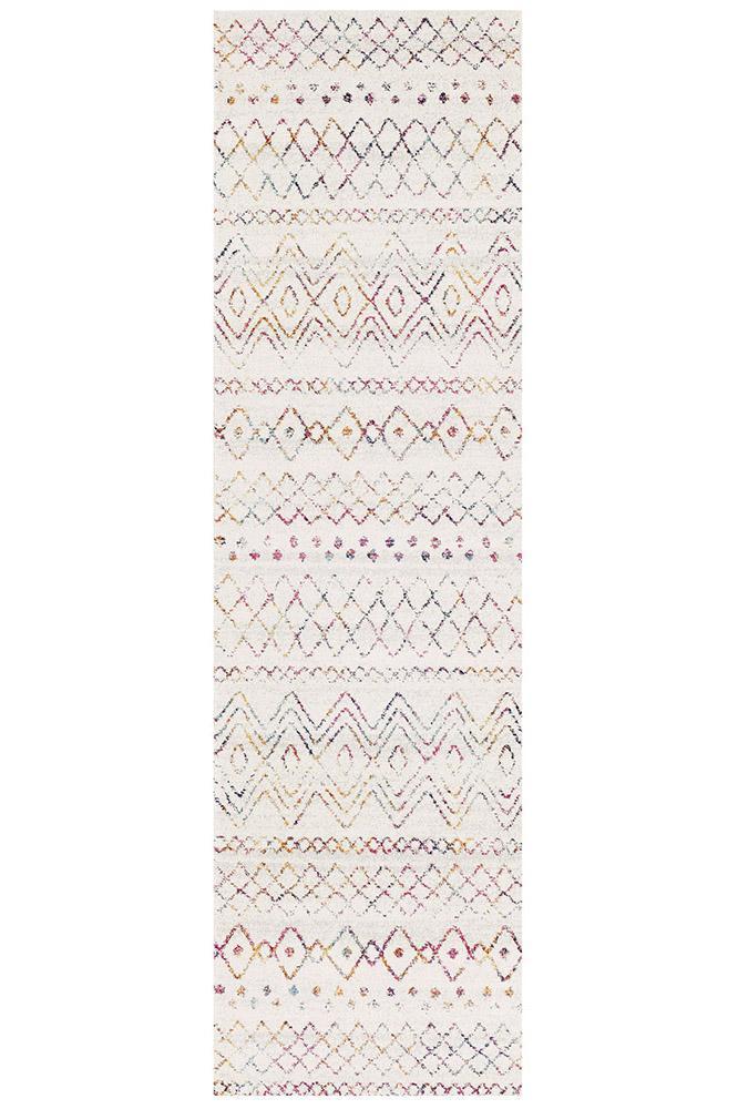 Oasis Nadia Multi Rustic Tribal Runner Rug