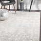 Oasis Ismail White Grey Rustic Rug