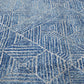 Oasis Kenza Contemporary Navy Runner Rug