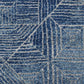 Oasis Kenza Contemporary Navy Runner Rug