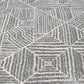 Oasis Kenza Contemporary Silver Runner Rug