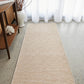 Patio Misty Natural Runner Rug