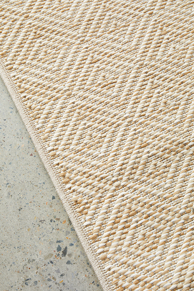 Patio Misty Natural Runner Rug