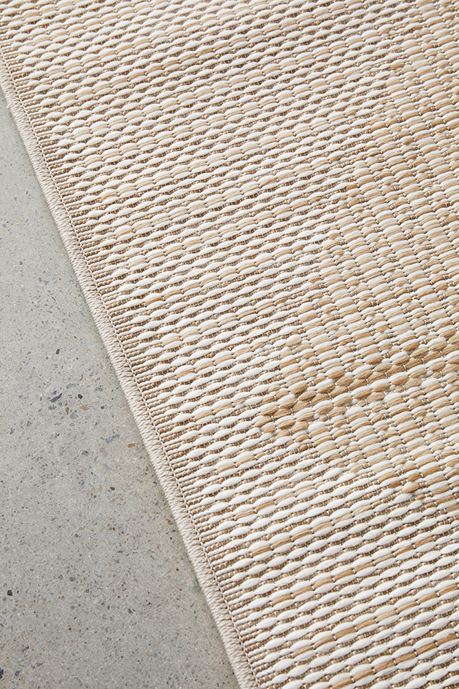 Patio Rico Natural Runner Rug