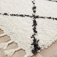 Saffron 22 White Runner Rug