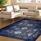 Turkish Vintage Rug 100 Navy