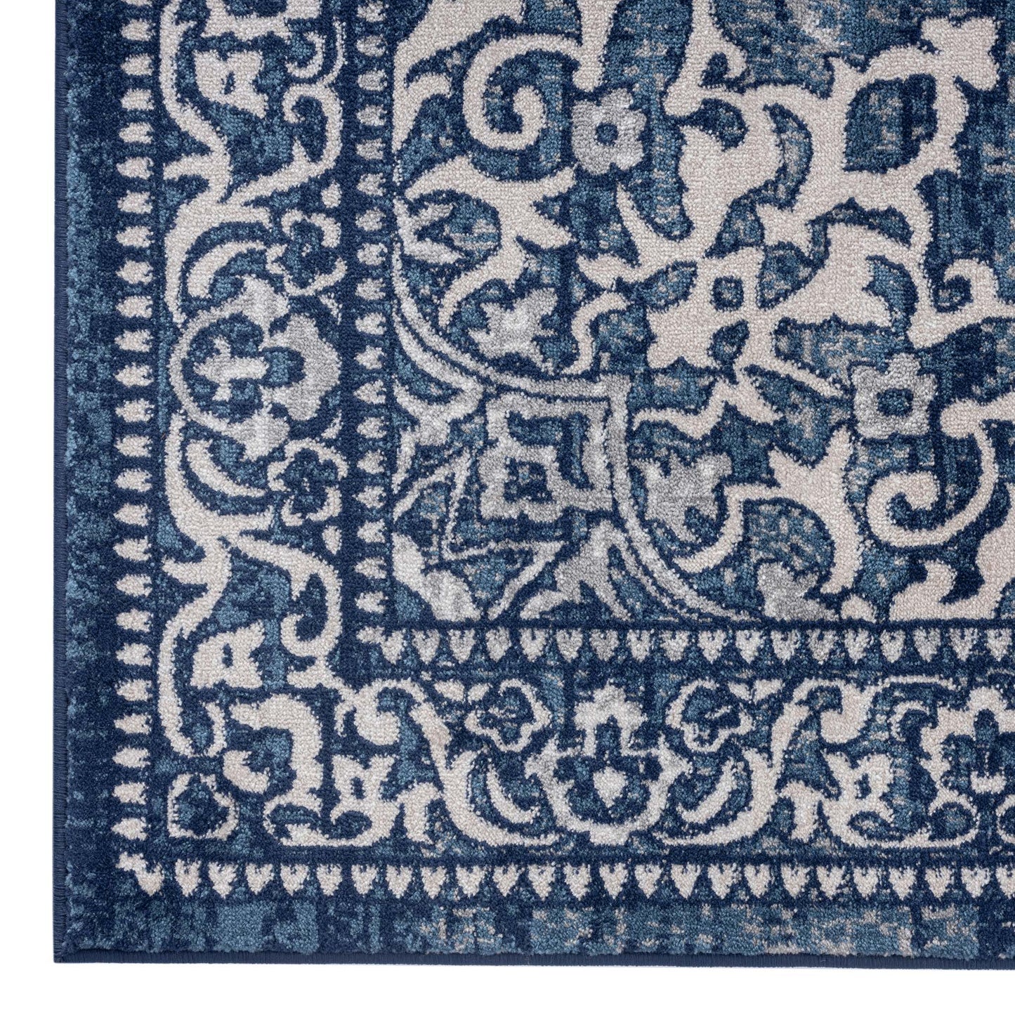 Turkish Vintage Rug 892 Navy Hallway Runner