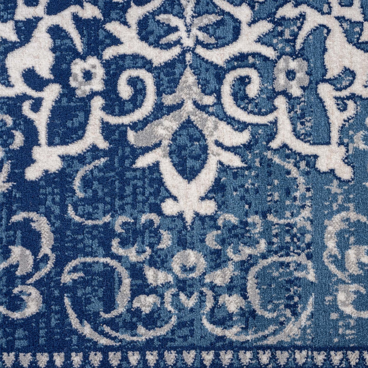 Turkish Vintage Rug 892 Navy Hallway Runner