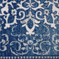 Turkish Vintage Rug 892 Navy